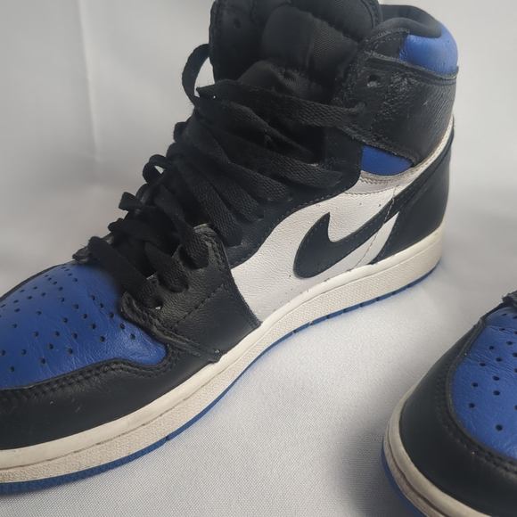 Nike Jordan 1 royal toe blue sz8.5 - Picture 5 of 16